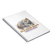 引用文ユーモアのある猫好き ノートブック (右側)