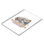 引用文ユーモアのある猫好き ノートブック (左側)