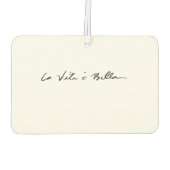 引用文ライタリアンビタベラストーンコースター カーエアーフレッシュナー (裏面)