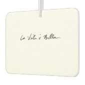 引用文ライタリアンビタベラストーンコースター カーエアーフレッシュナー (左)