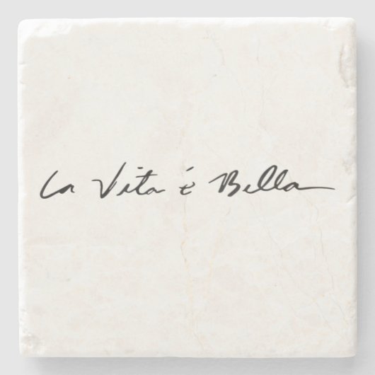 引用文ライタリアンビタベラストーンコースター ストーンコースター (正面)