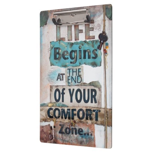 引用文ライフは心地よいゾーンの終わりから始まる クリップボード (左)