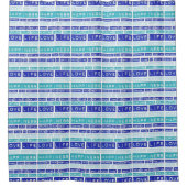 引用文ラブライフ幸福ファブリックシャワーカーテン シャワーカーテン (正面)