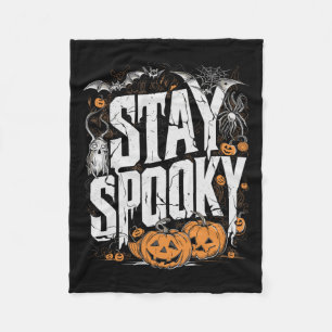 引用文不気味ハロウィンドリンクコーヒーアパおもしろいレル フリースブランケット