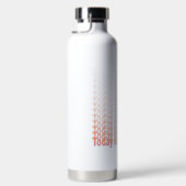 引用文今日は良い日の桃とピンク ウォーターボトル (右面)