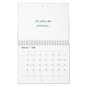 引用文付きカレン感動的ダー カレンダー (2月 2026)