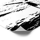 引用文付きカー感動的トホイール |ポスター ポスター (角)