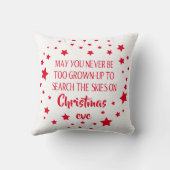 引用文付きクリスマスツリー感動的枕 クッション (裏面)