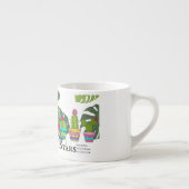 引用文付きサボテン葉 エスプレッソカップ (右)