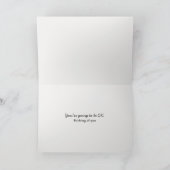 引用文付きブックを開感動的く カード (内部)