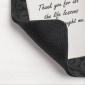 引用文付きブックを開感動的く マウスパッド (コーナー)