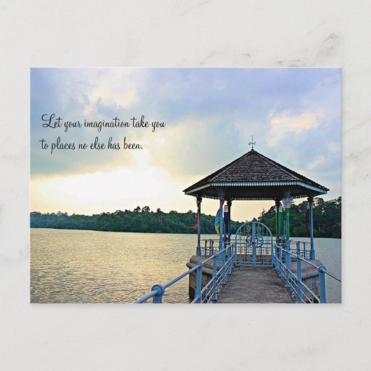 引用文付きポストカード ポストカード (正面)