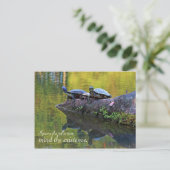 引用文付きポストカード ポストカード (スタンド正面)