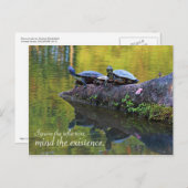 引用文付きポストカード ポストカード (正面/裏面)