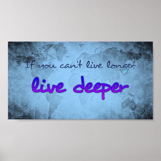 引用文付き世界地図 ポスター (正面)