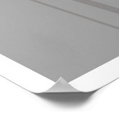 引用文付き卒業者オートグラフポスター ポスター (角)