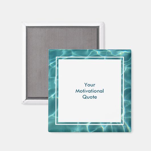 引用文写真のやる気を起こさせる作成 マグネット (正面/裏面)