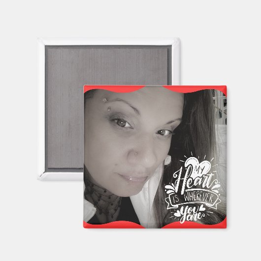 引用文写真バレンタインデー長距離 マグネット