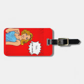 引用文愛好家が編集可能 ラゲッジタグ (正面横)