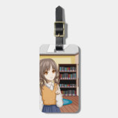 引用文愛好家が編集可能 ラゲッジタグ (正面縦)