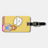 引用文愛好家が編集可能 ラゲッジタグ (正面横)