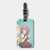 引用文愛好家が編集可能 ラゲッジタグ (正面縦)