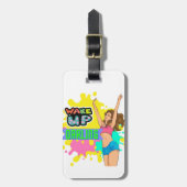 引用文愛好家が編集可能 ラゲッジタグ (正面縦)