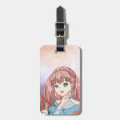 引用文愛好家が編集可能 ラゲッジタグ (正面縦)