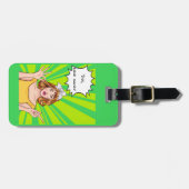 引用文愛好家が編集可能 ラゲッジタグ (正面横)