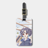 引用文愛好家が編集可能 ラゲッジタグ (正面縦)