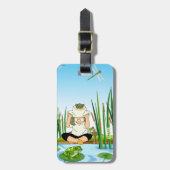 引用文愛好家が編集可能 ラゲッジタグ (正面縦)