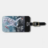 引用文愛好家が編集可能 ラゲッジタグ (正面横)