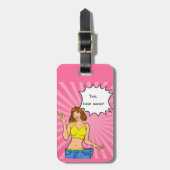 引用文愛好家が編集可能 ラゲッジタグ (正面縦)