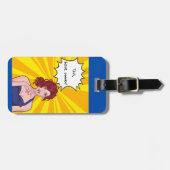 引用文愛好家が編集可能 ラゲッジタグ (正面横)