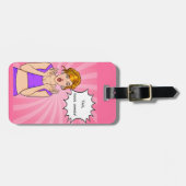 引用文愛好家が編集可能 ラゲッジタグ (正面横)