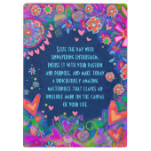 引用文感動的が今日を驚かせる クリップボード (裏面)