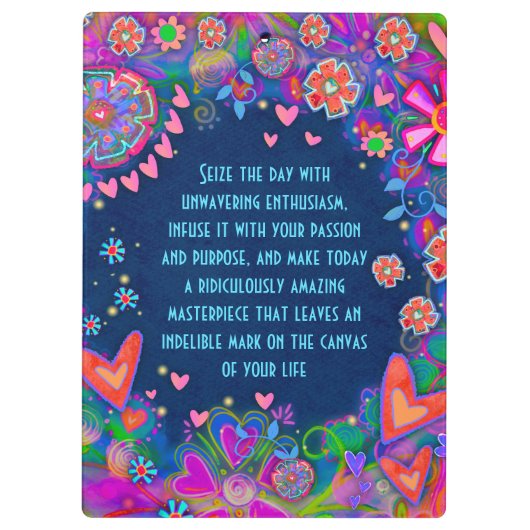 引用文感動的が今日を驚かせる クリップボード (裏面)