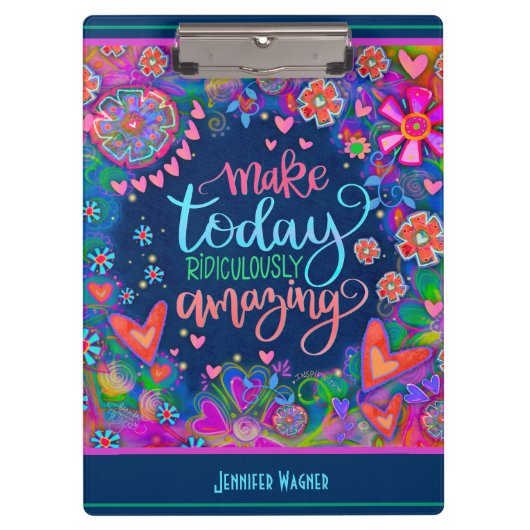 引用文感動的が今日を驚かせる クリップボード (正面)