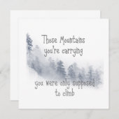 引用文感動的その山々あなたは繰入 (正面/裏面)