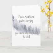 引用文感動的その山々あなたは繰入 カード (黄色い花)