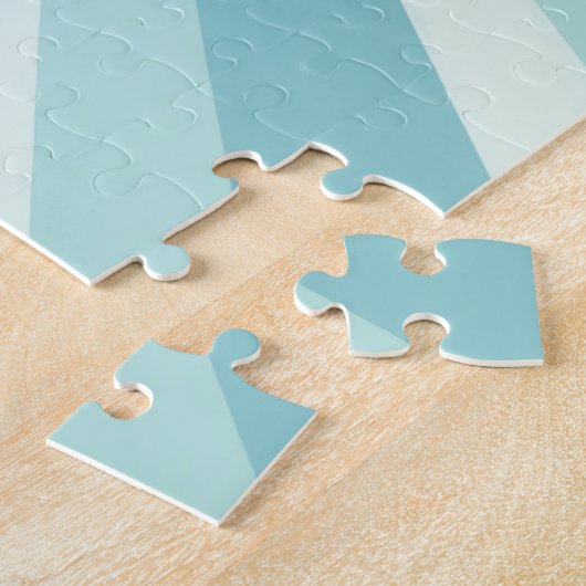 引用文感動的と手描きヒマワリ ジグソーパズル (側面)