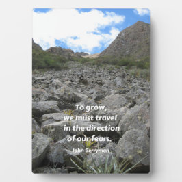 引用文感動的と自然写真 – 5時間365日（イーゼル付） フォトプラーク