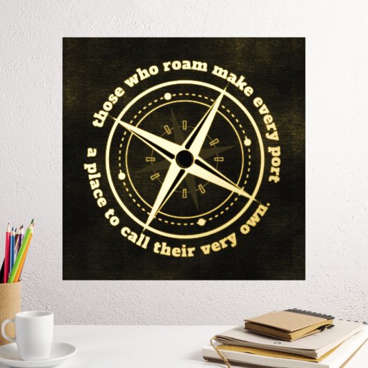 引用文感動的の人は… 箔ポスター (インサイチュ (デスク2))