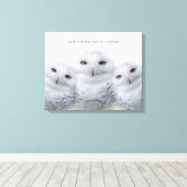 引用文感動的の夢のようなウィズオブスノーフール キャンバスプリント (インサイチュ (ウッドフロア))