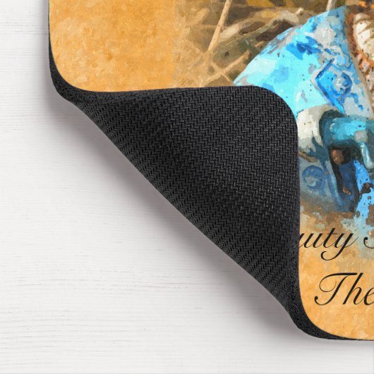 引用文感動的は美しいカエル王子 マウスパッド (コーナー)