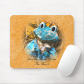 引用文感動的は美しいカエル王子 マウスパッド (マウス)
