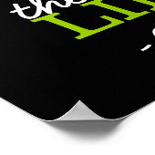 引用文感動的ガンディー:ラブライフ:白黒 ポスター (角)