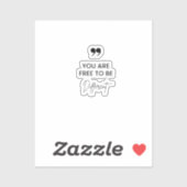 引用文感動的コーヒーマグ シール (シート)