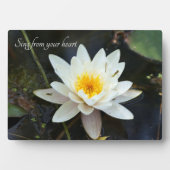 引用文感動的ズイーゼル付き卓上プレート フォトプラーク (正面)