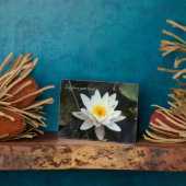 引用文感動的ズイーゼル付き卓上プレート フォトプラーク (側面)